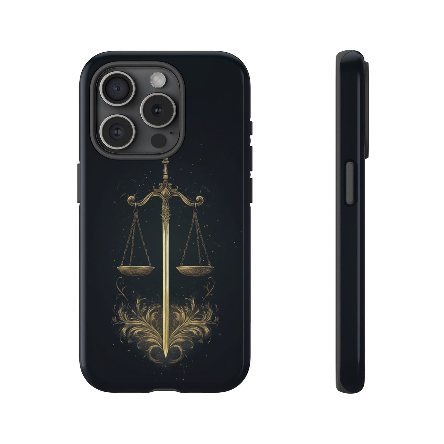 Libra Gilded Balance – Tough iPhone Case