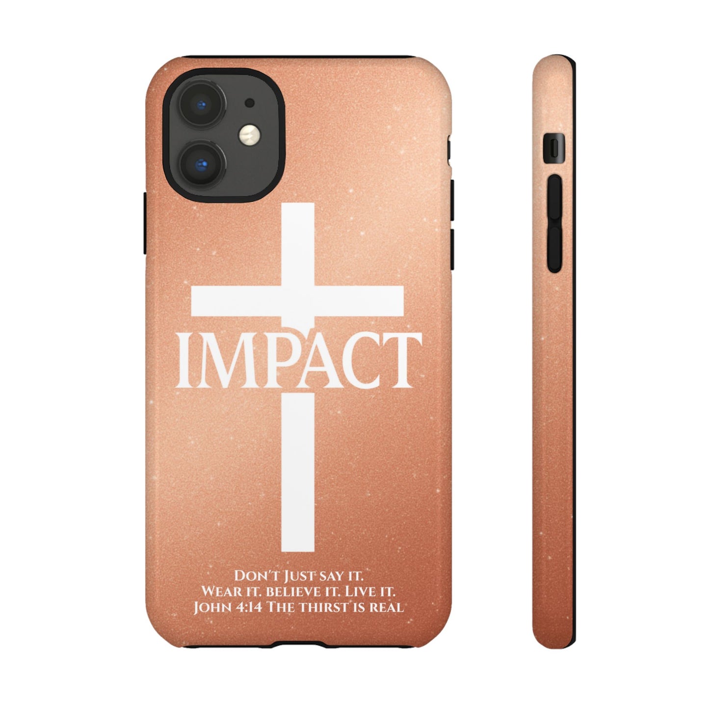 Impace Rose Gold - Tough iPhone Case