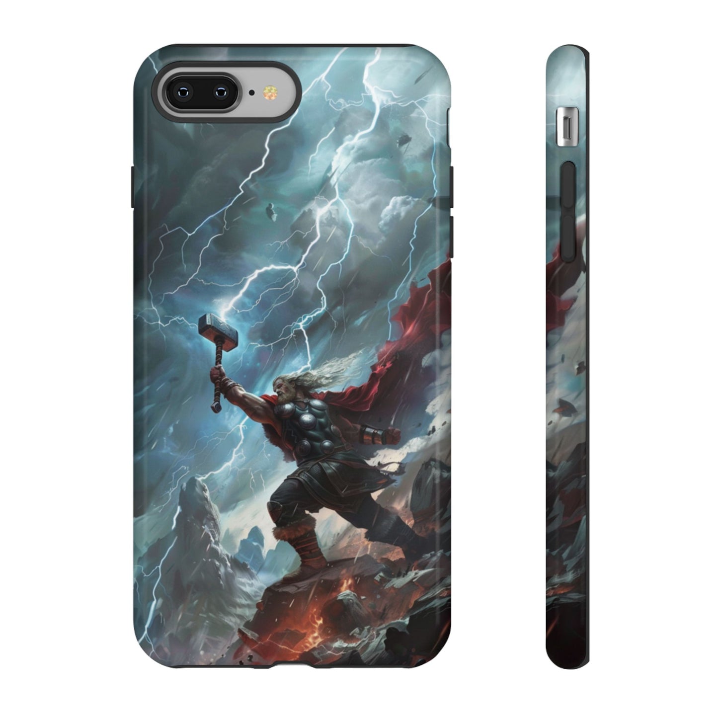 Thor Lightning Storm - Tough iPhone Case