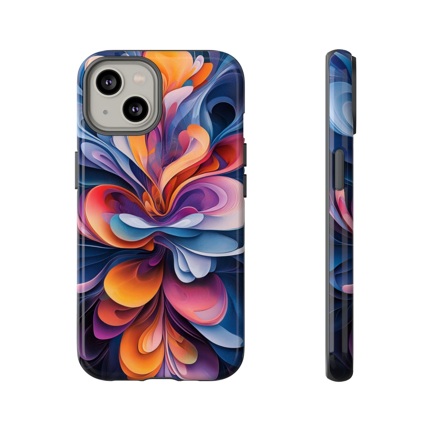 Flowing Bloom - Tough iPhone Case