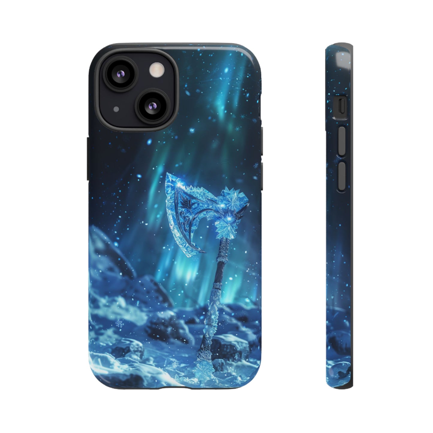 Aurora Ice Axe - Tough iPhone Case