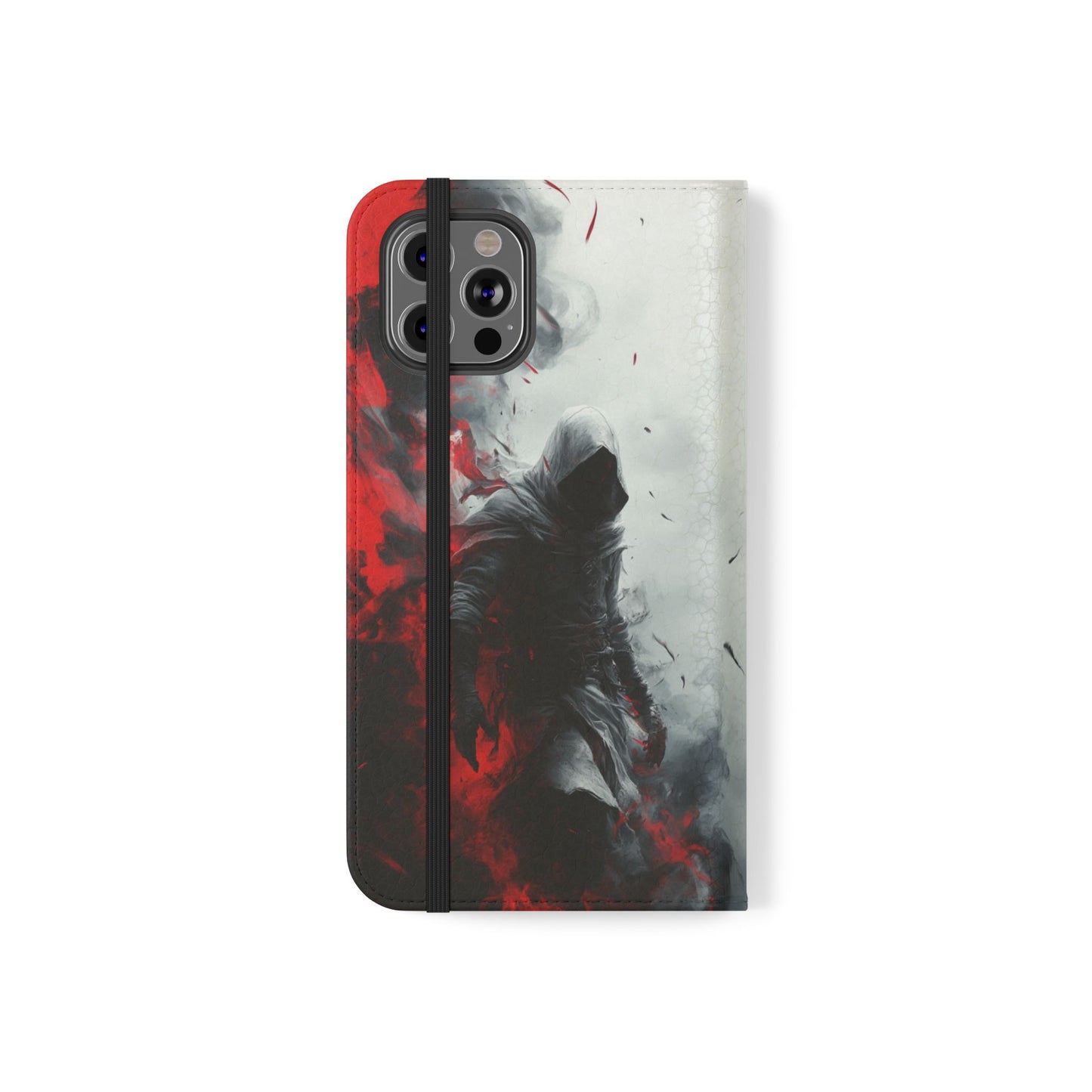 Crimson Shadow Assassin - Wallet Flip Case