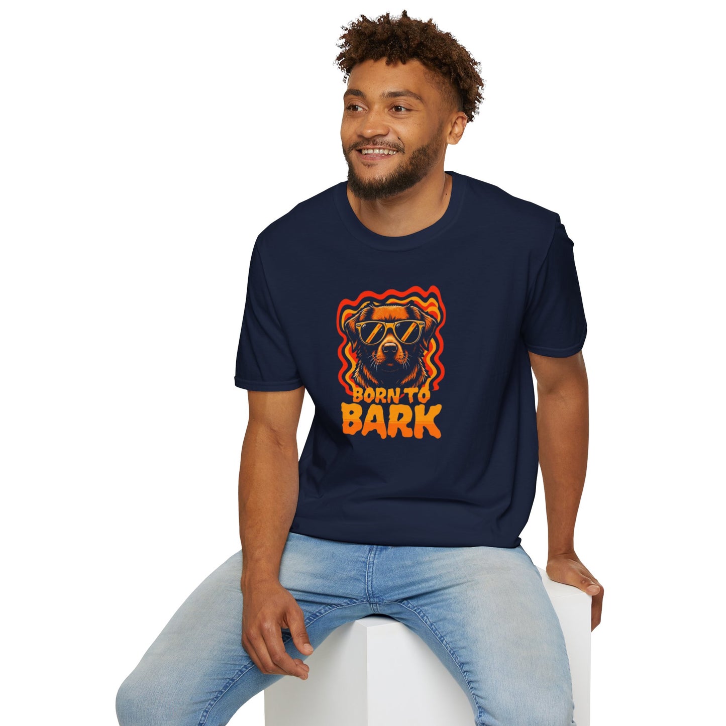 Born to Bark Unisex Soft-Style T-Shirt