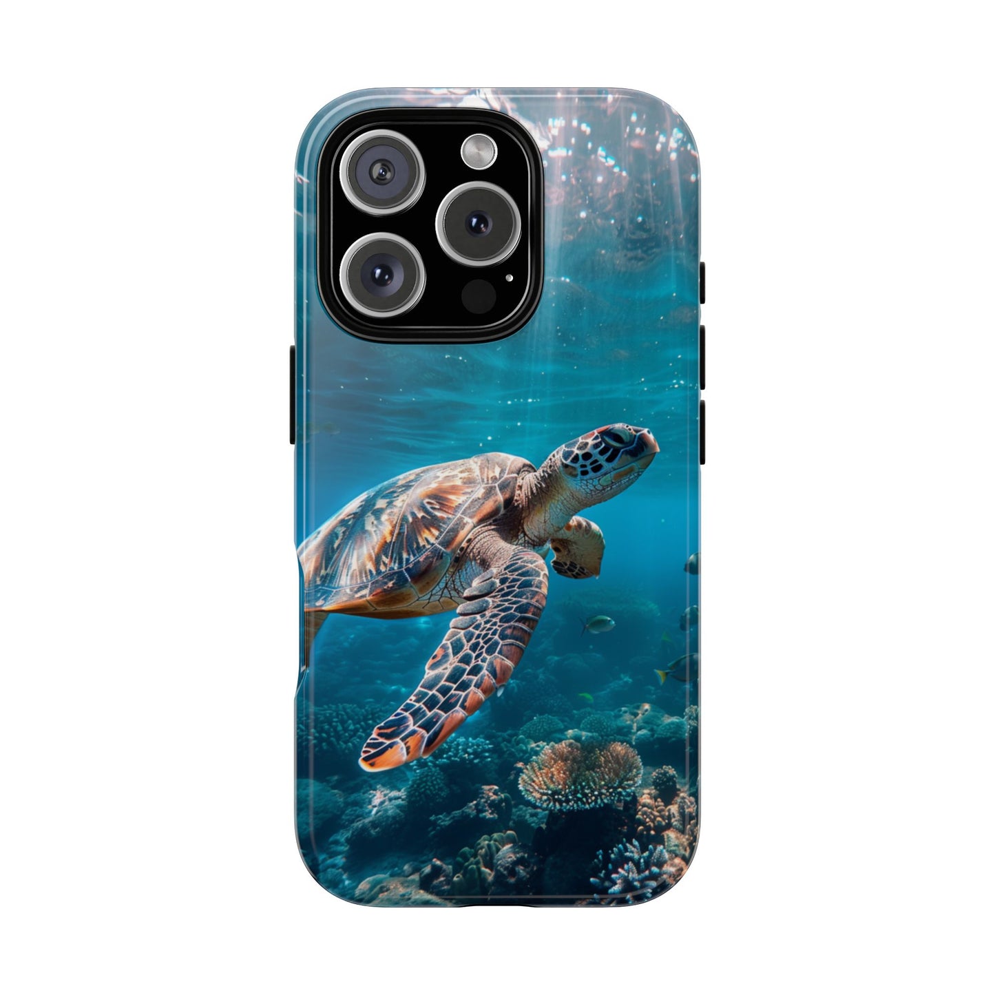 Ocean Guardian Sea Turtle - Tough iPhone Case