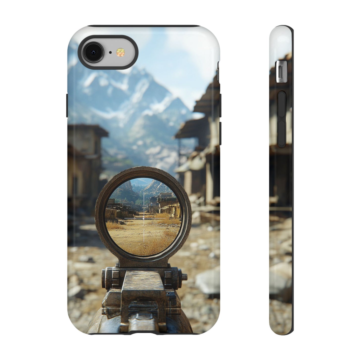 Desert Sniper Focus - Tough iPhone Case