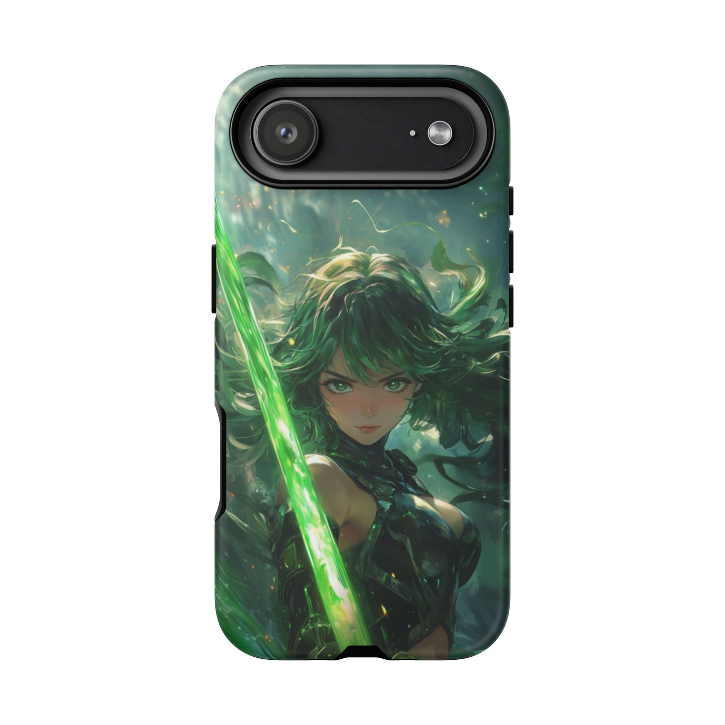 Emerald Blade Warrior – Tough iPhone Case