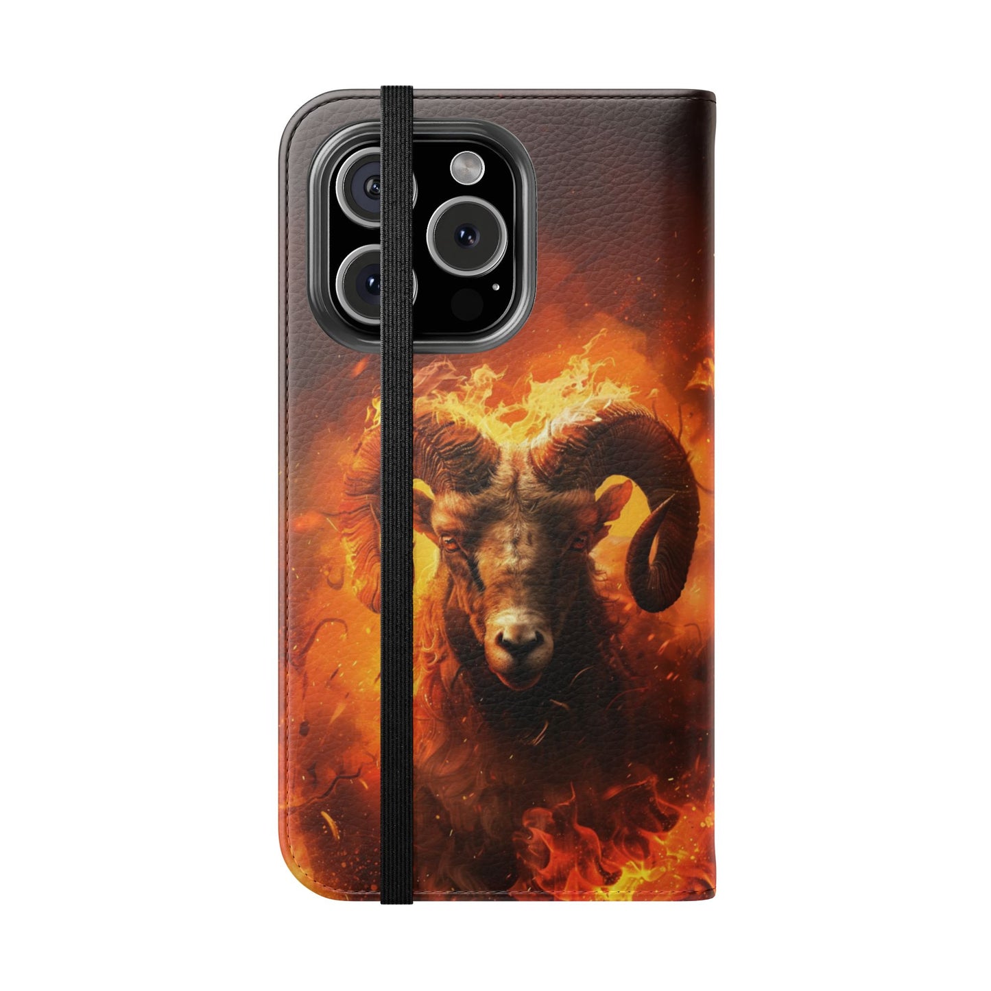 Aries Fire Ram - Wallet Flip Case