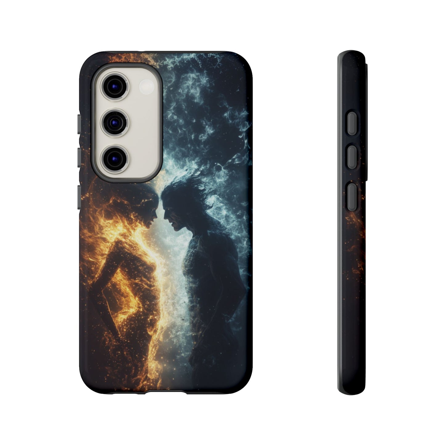 Fire & Frost Lovers - Tough Samsung Galaxy Case