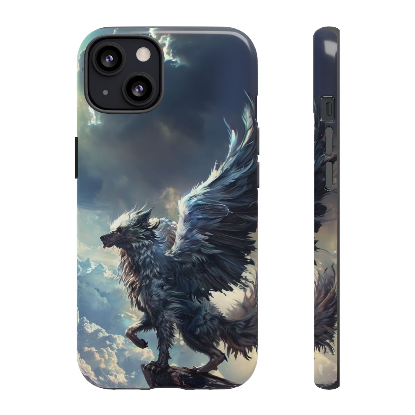 Winged Wolf Protector - iPhone, Google Pixel, Samsung Galaxy