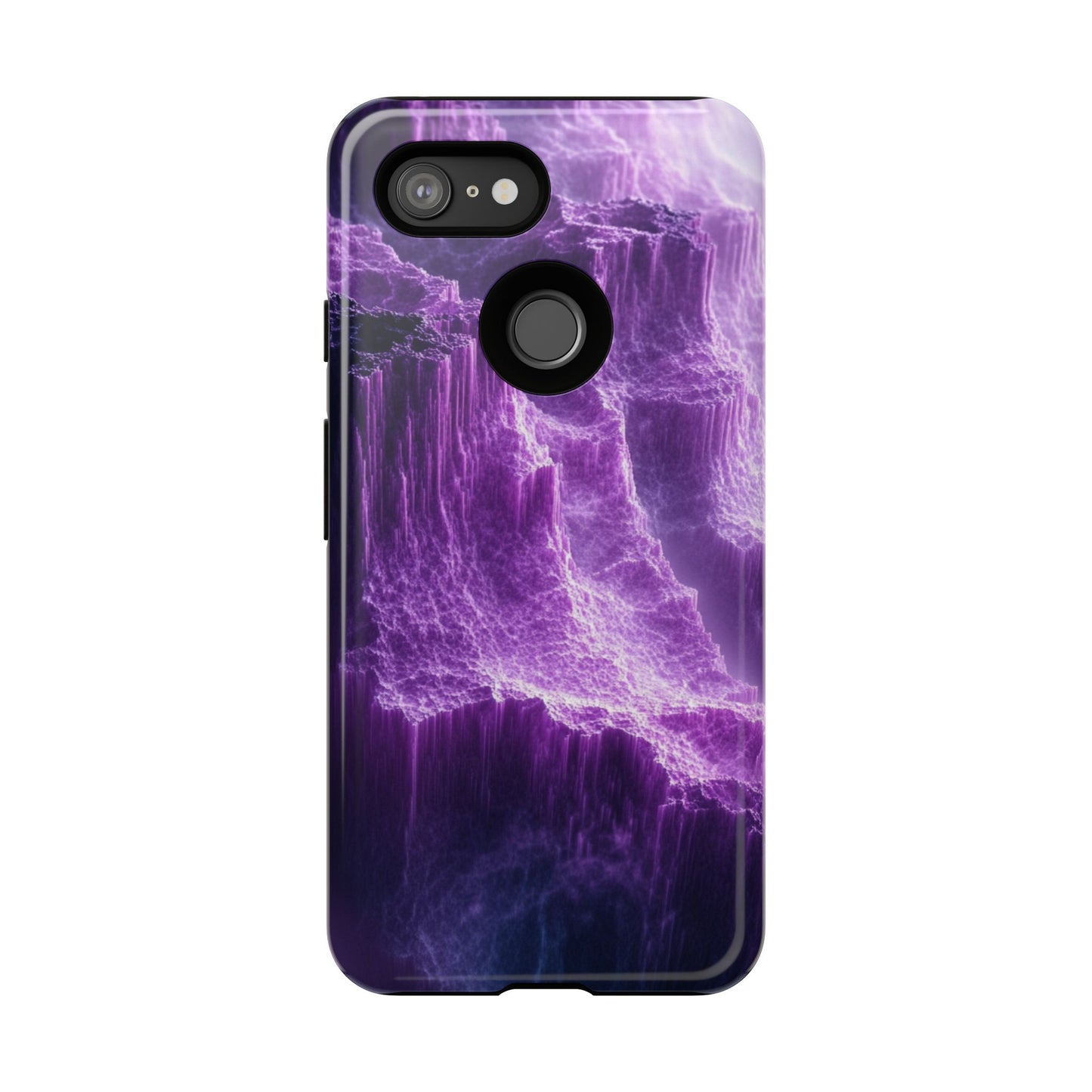 Purple Crystal Canyon - Tough Google Pixel Case