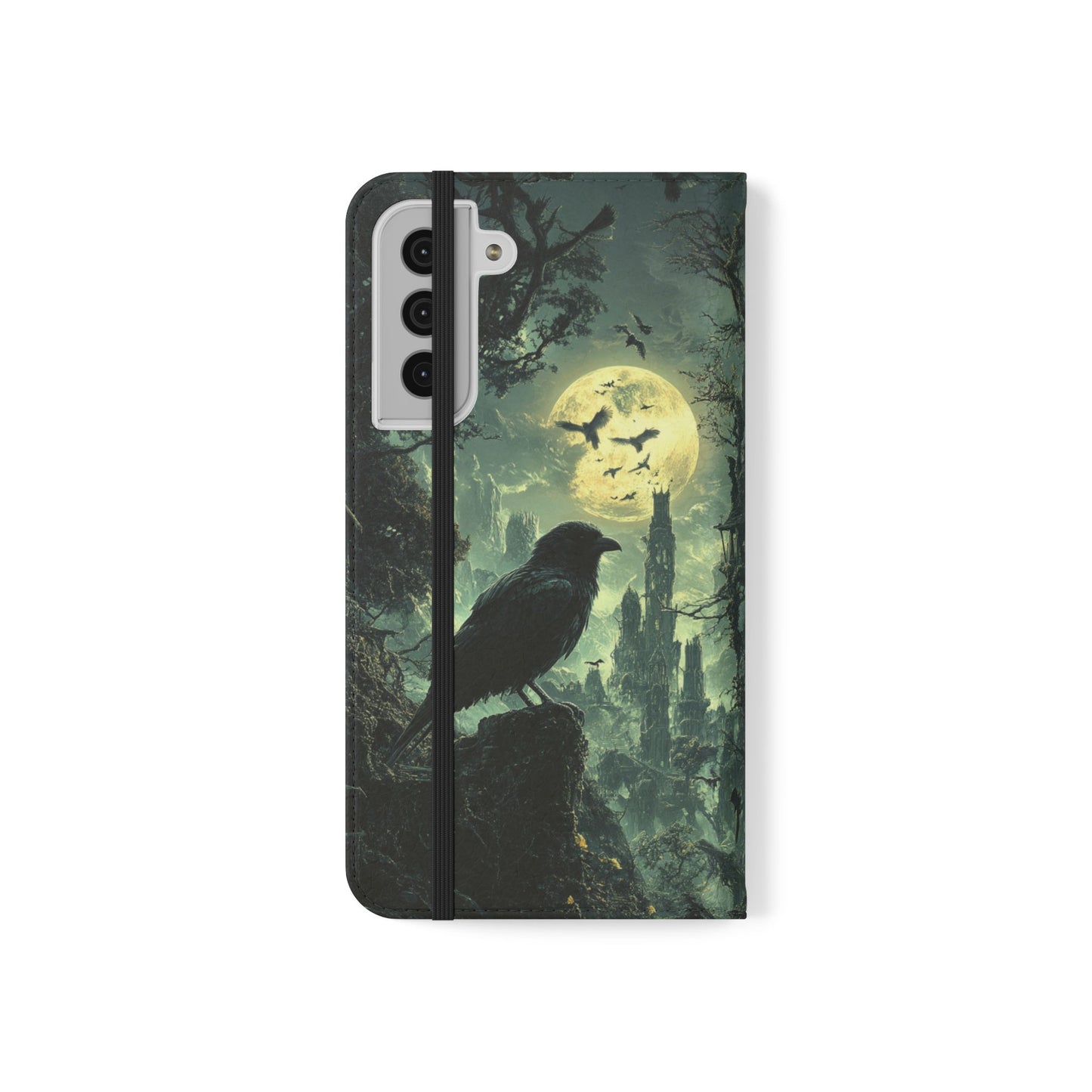 Raven Moon - Wallet Flip Case