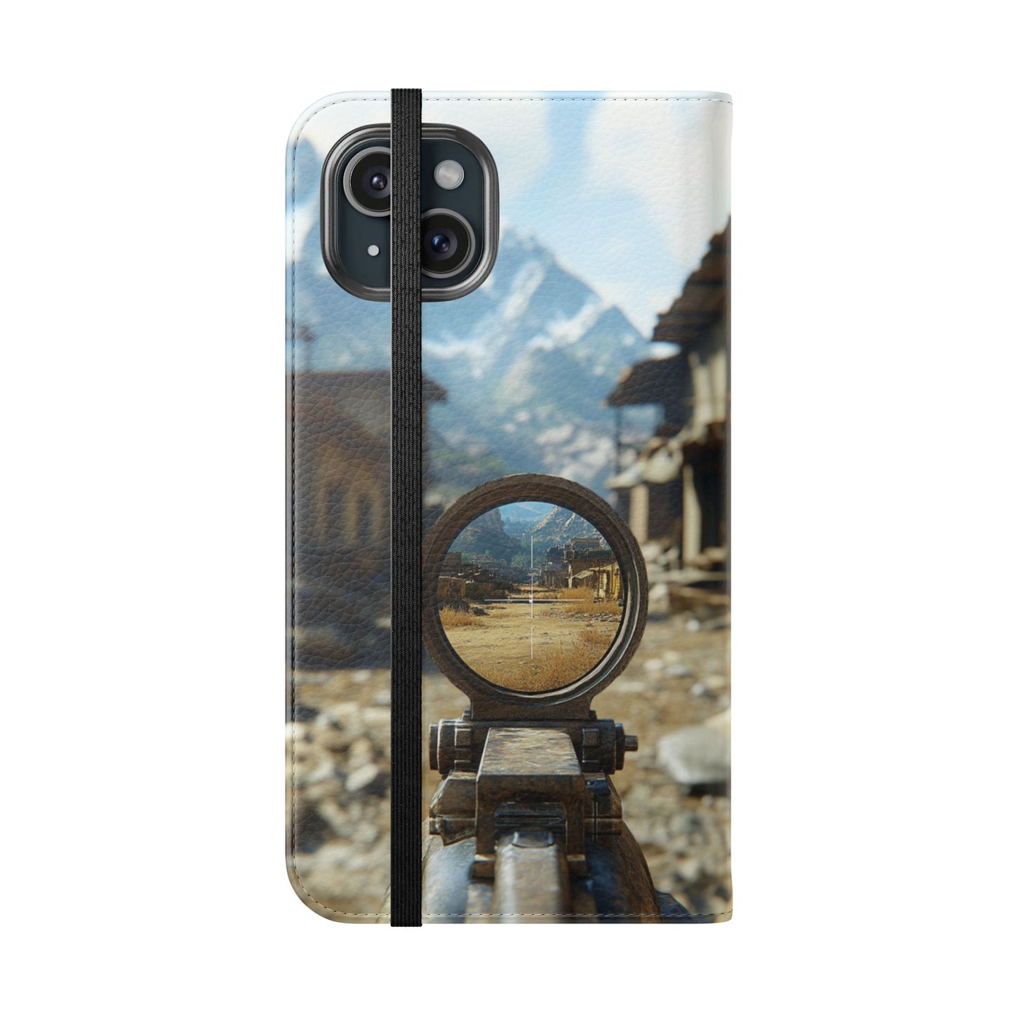 Desert Sniper Focus - Wallet Flip Case