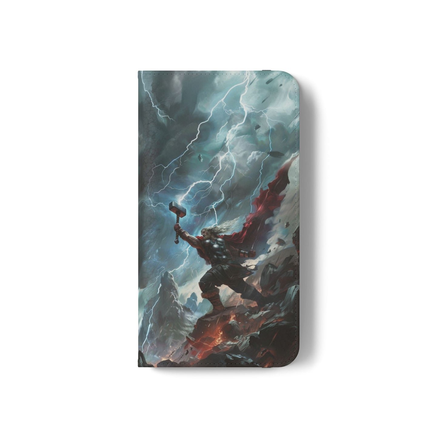 Thor Lightning Storm - Wallet Flip Case