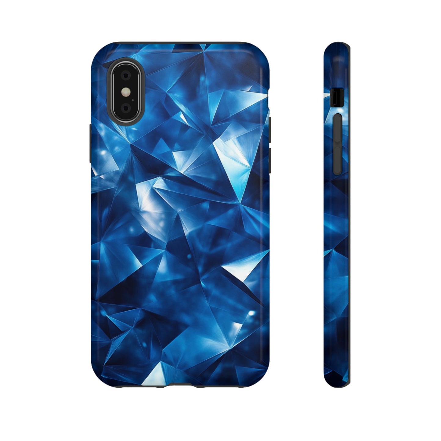 Sapphire Crystal Shards - Tough iPhone Case