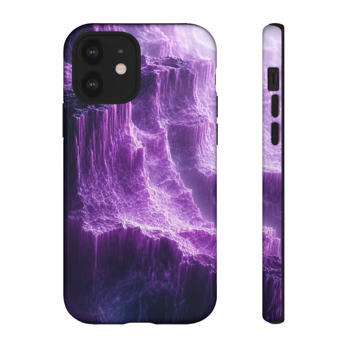Purple Crystal Canyon - Tough iPhone Case