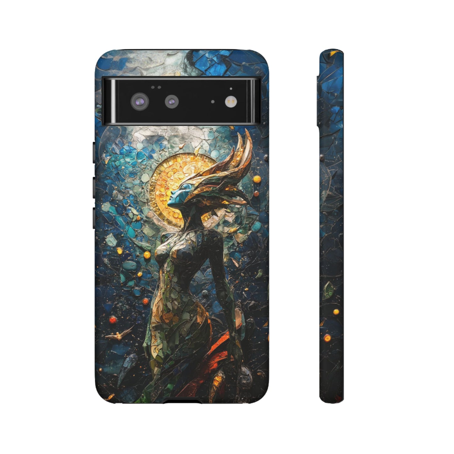 Ethereal Mosaic Goddess Phone Case - iPhone, Google Pixel, Samsung Galaxy