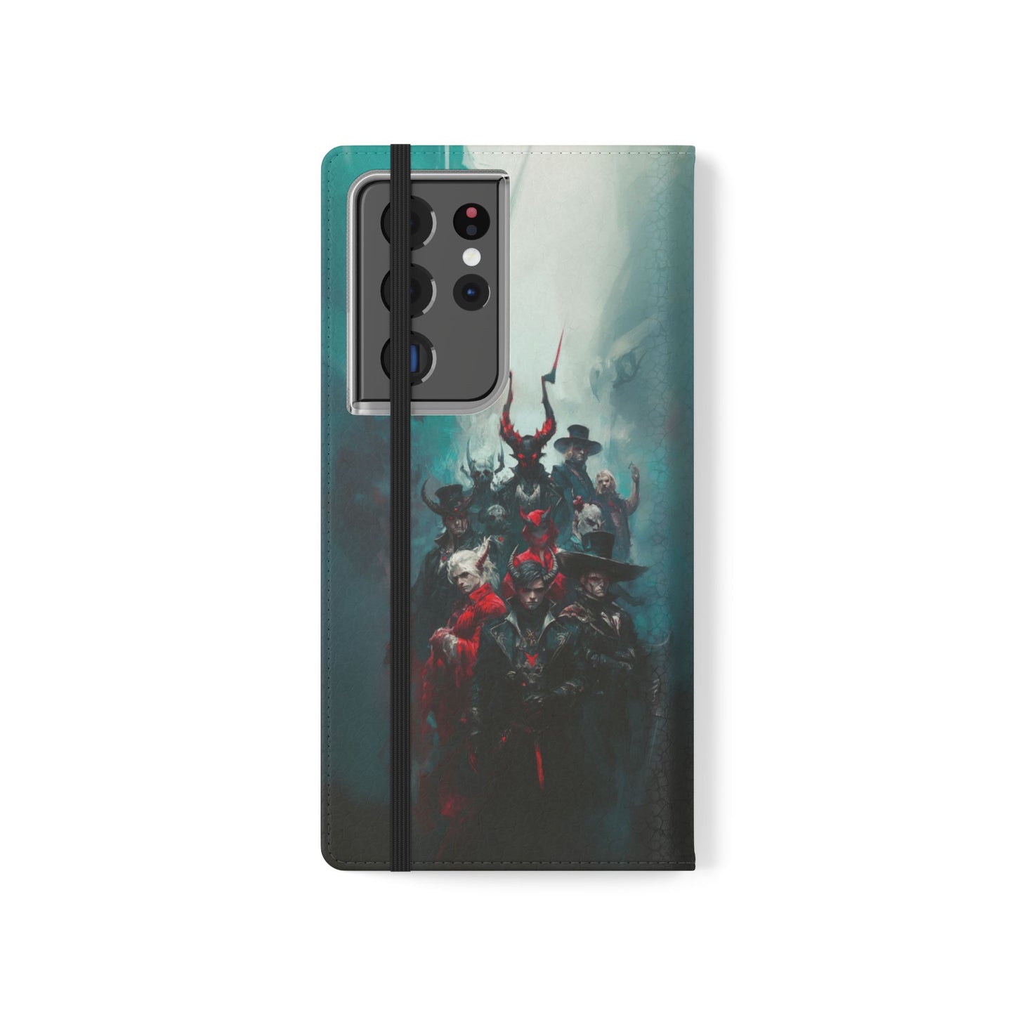 Dark Fantasy Demon Hunters - Wallet Flip Case