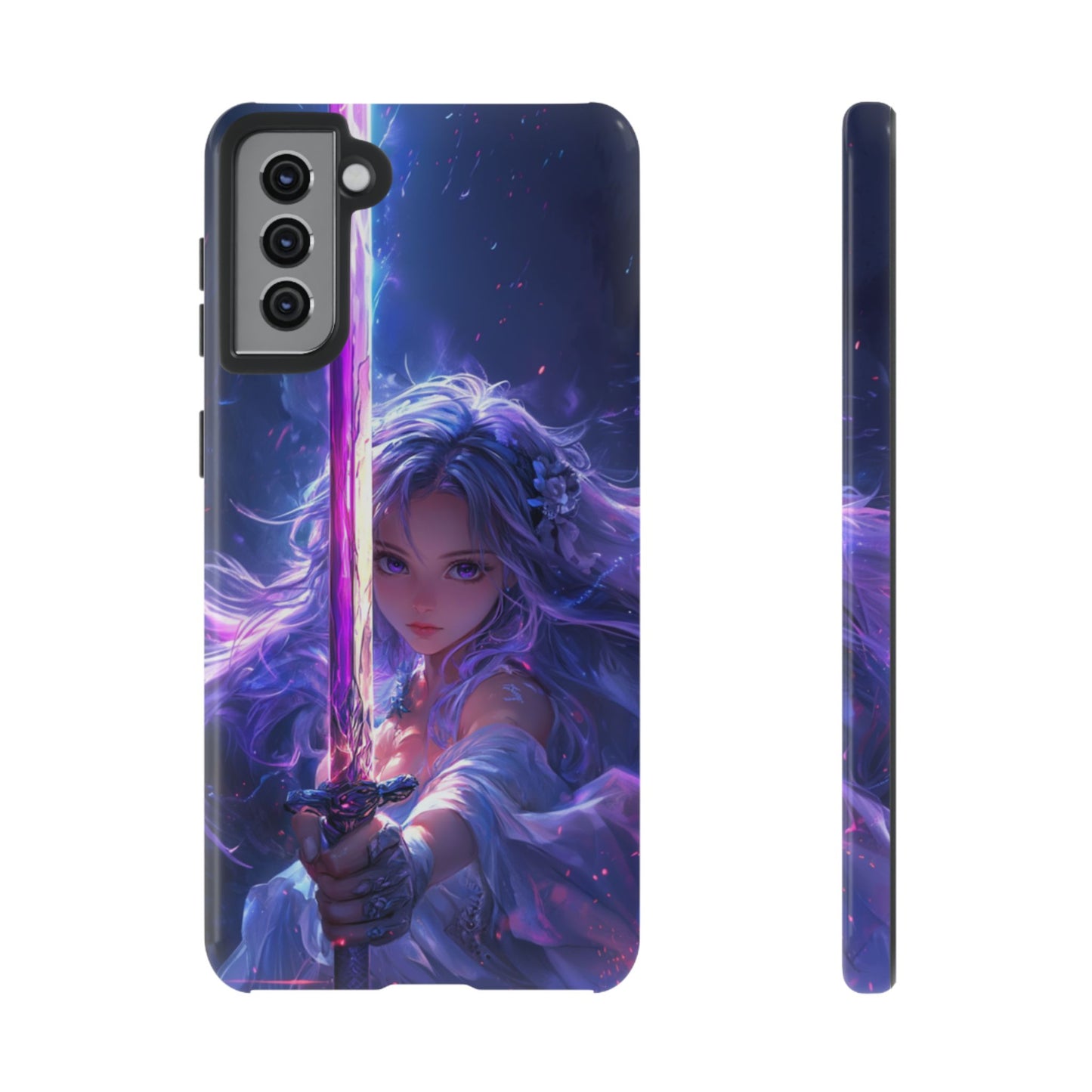 Violet Blade Warrior – Tough Samsung Galaxy Case