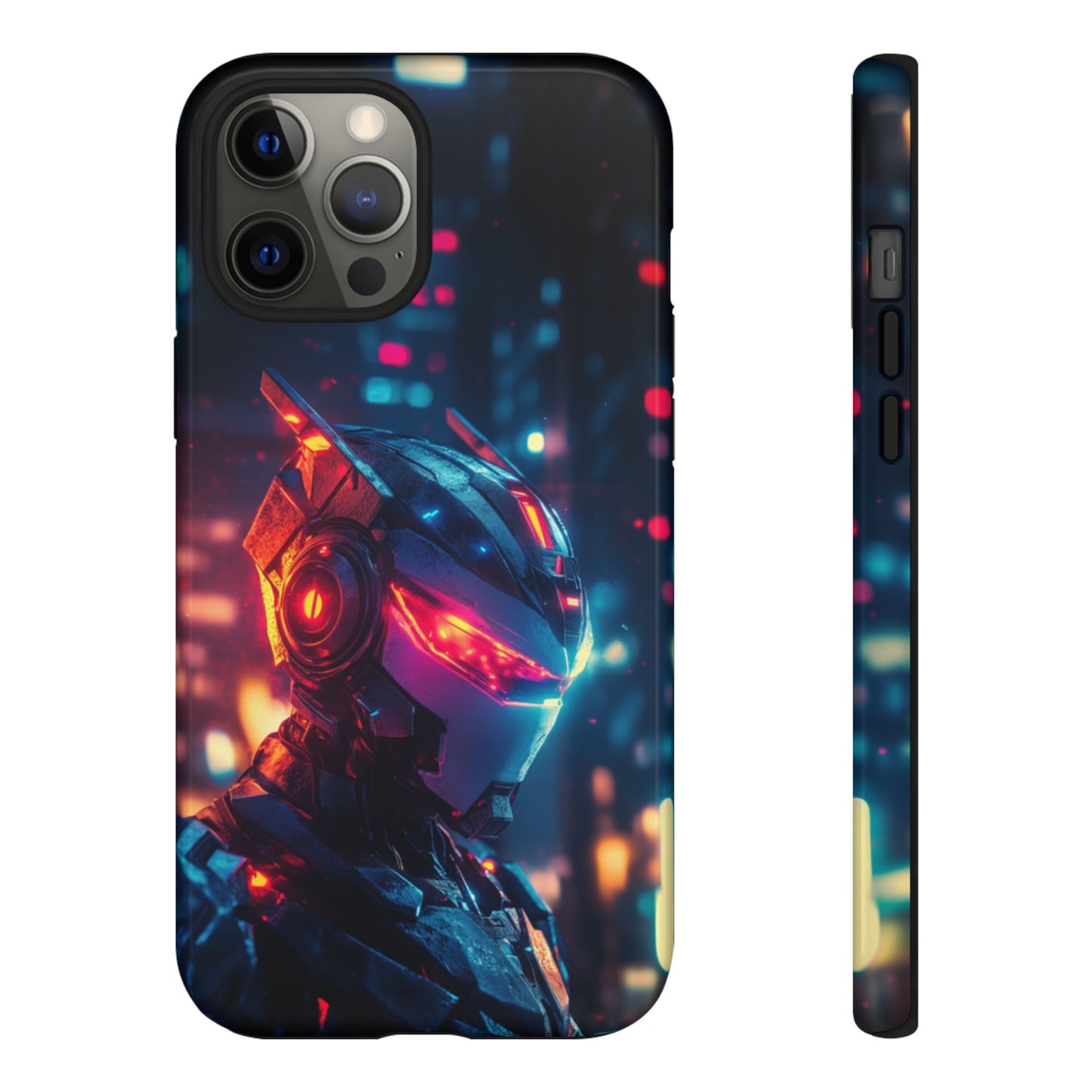 Neon Cyborg - Tough iPhone Case
