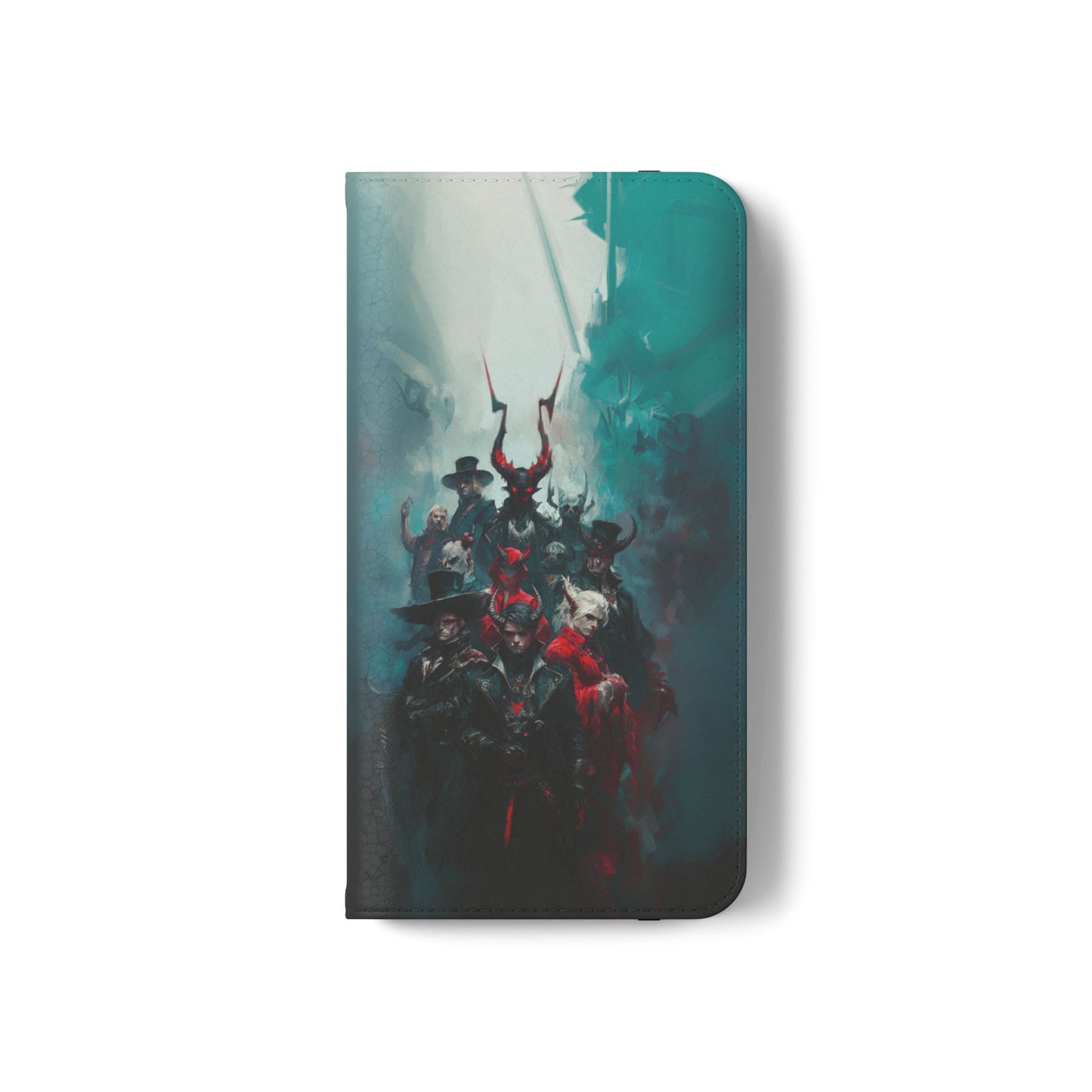 Dark Fantasy Demon Hunters - Wallet Flip Case