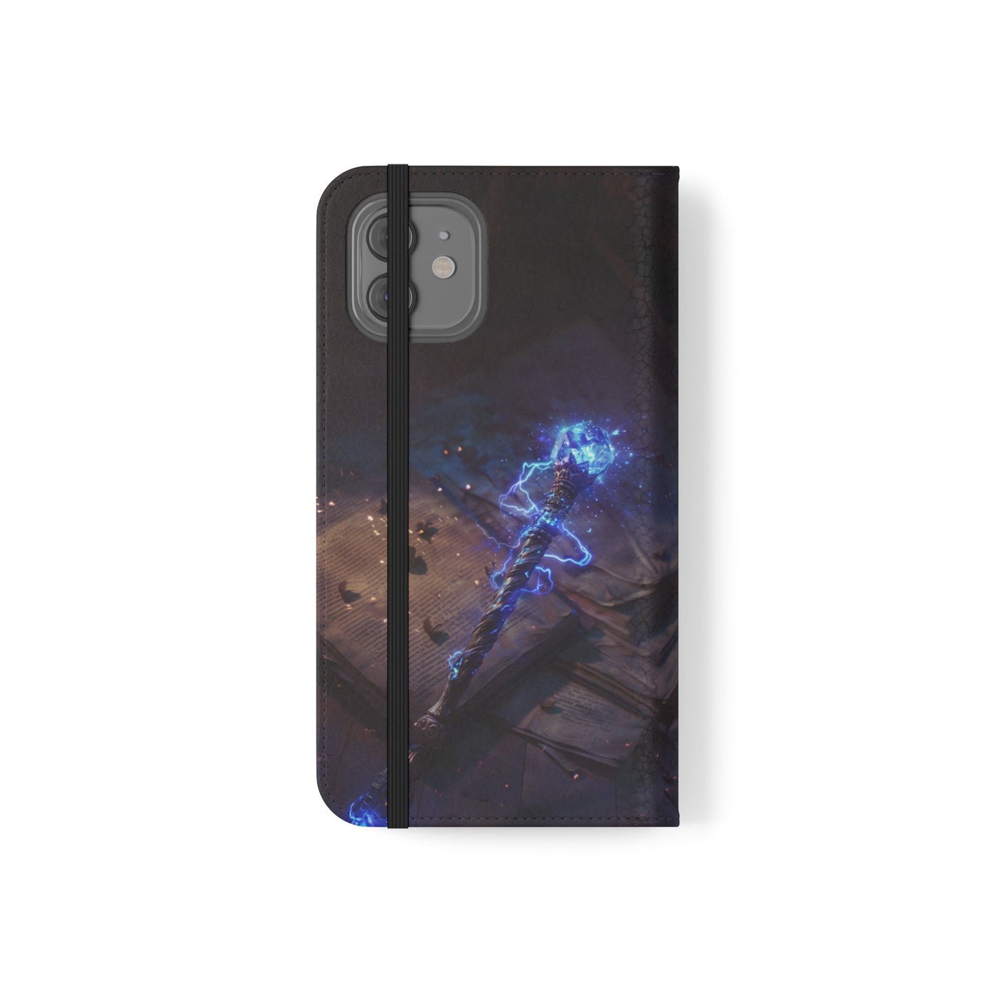 Lightning Staff - Wallet Flip Case