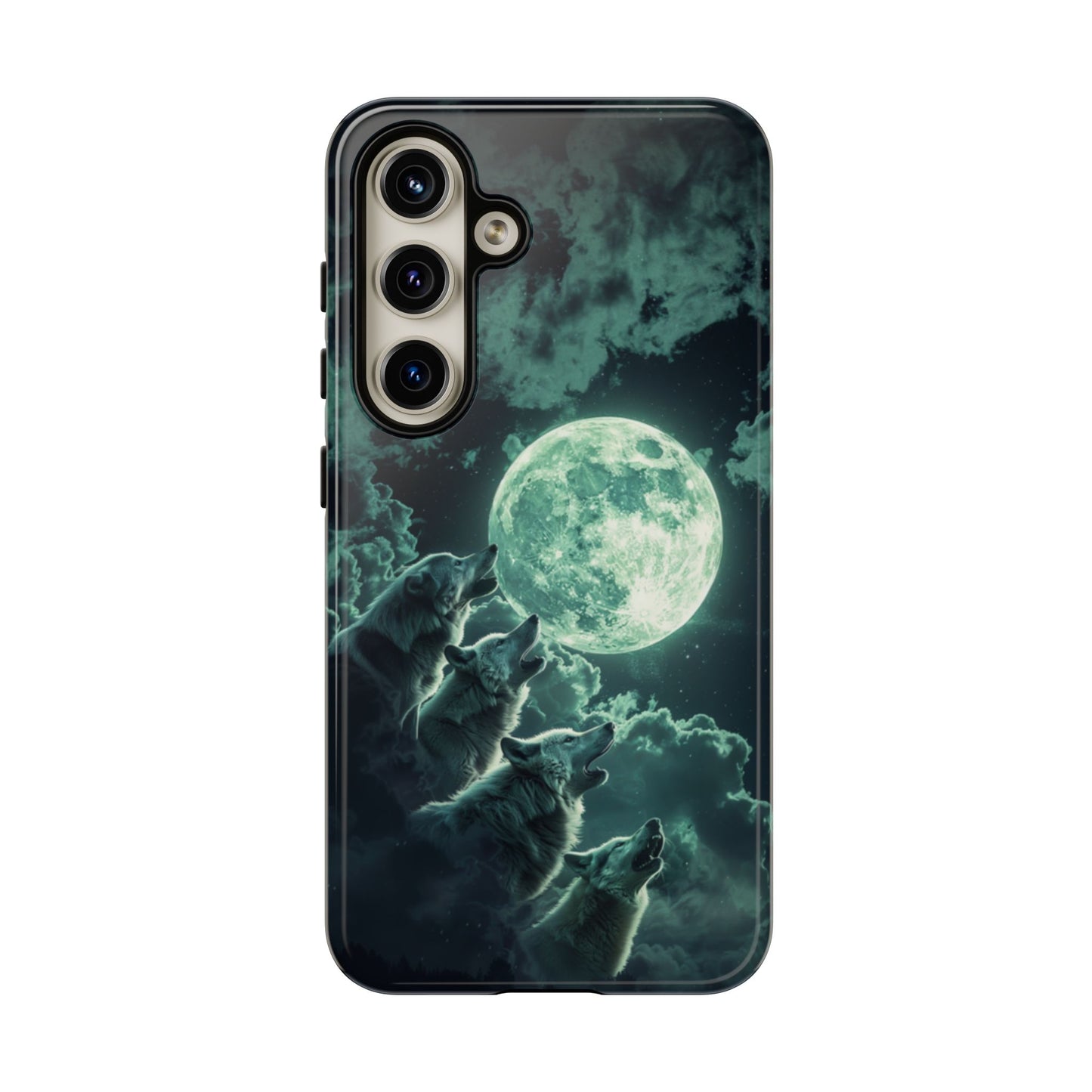 Lunar Pack: Wolves in Harmony - iPhone, Google Pixel, Samsung Galaxy