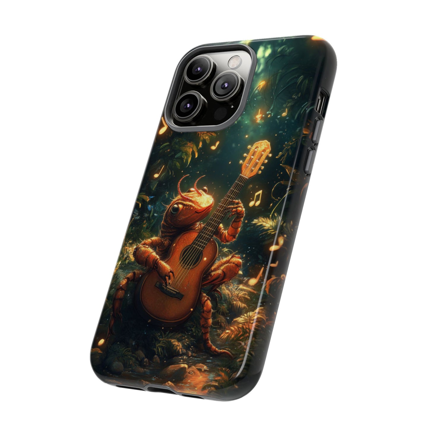 Serenade Forest Guitarist - Tough iPhone Case