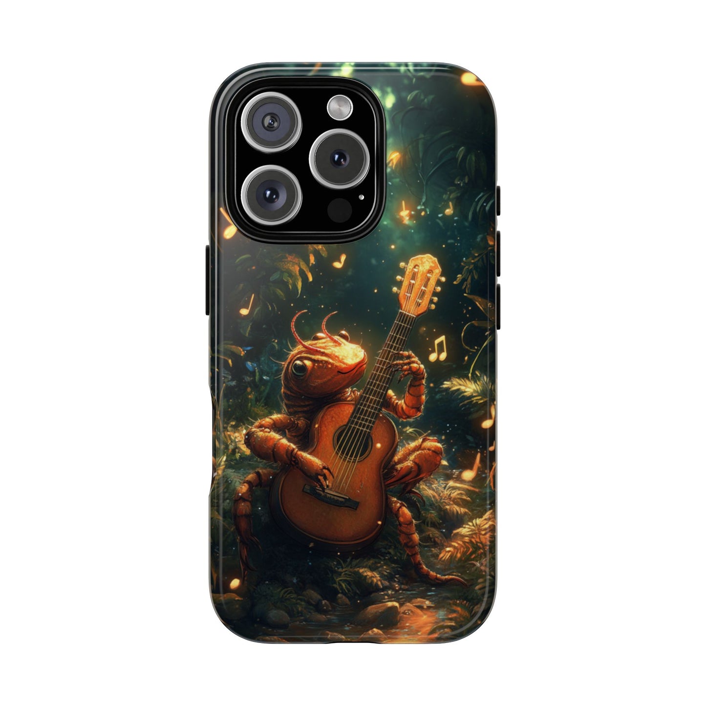Serenade Forest Guitarist - Tough iPhone Case