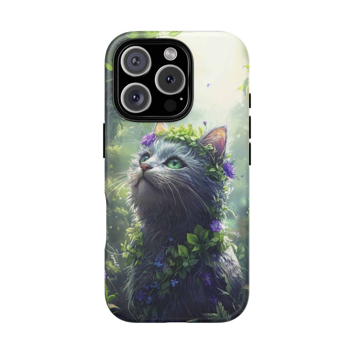 Nature’s Guardian Cat Phone Case – iPhone, Google Pixel, Samsung Galaxy