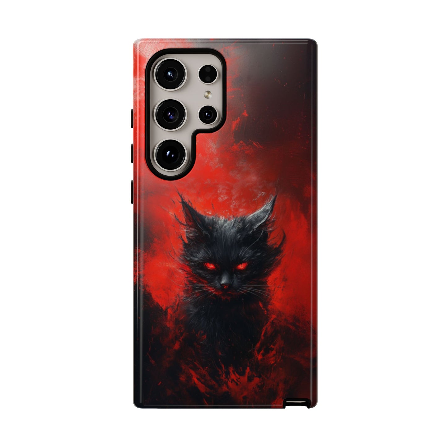 Infernal Cat Phone Case - iPhone, Google Pixel, Samsung Galaxy