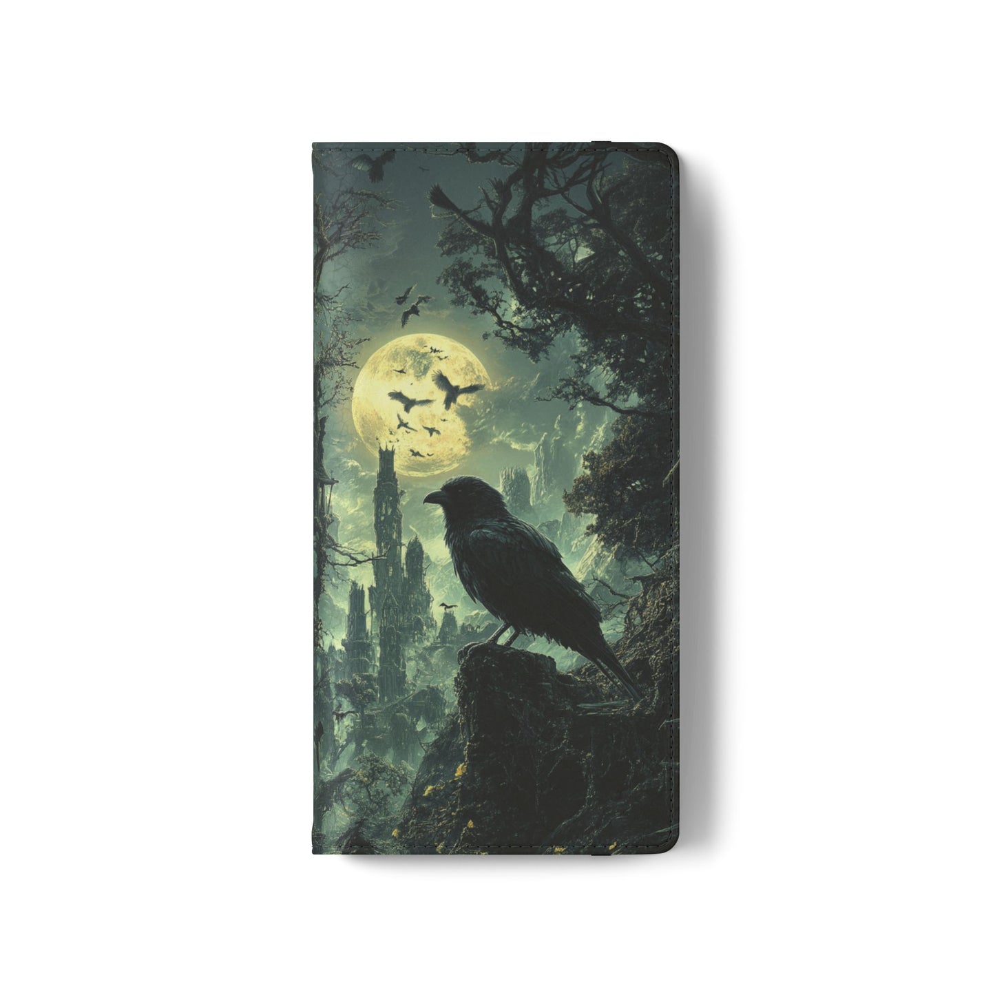 Raven Moon - Wallet Flip Case