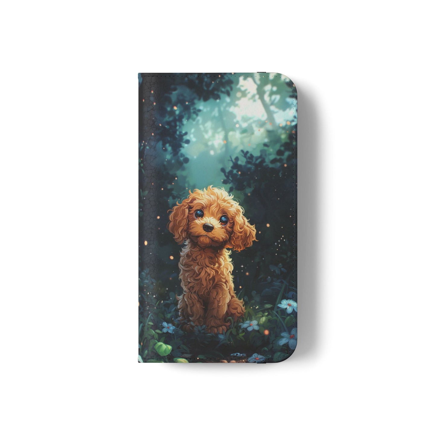 Forest Poodle - Wallet Flip Case