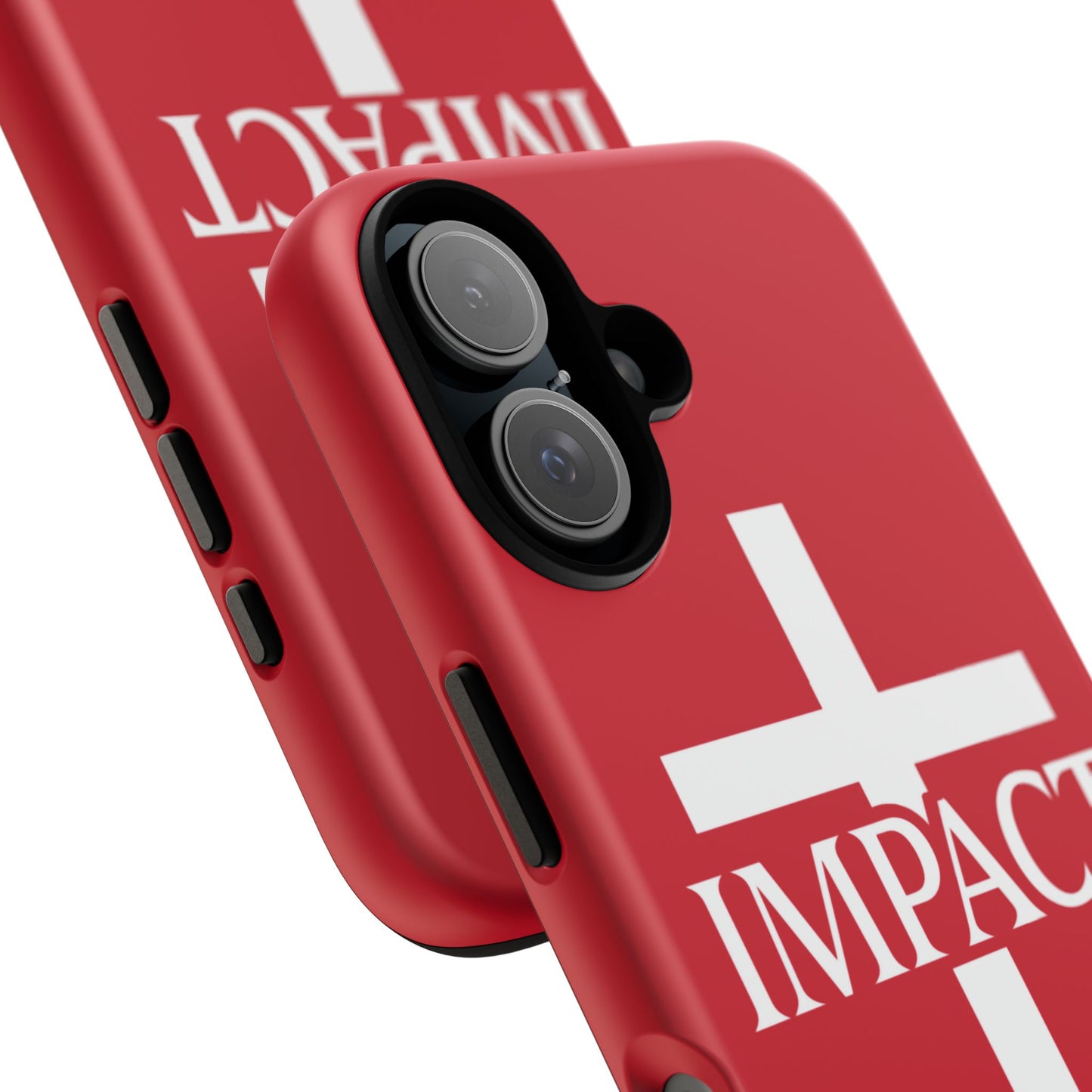 Impact Red - Tough iPhone Case