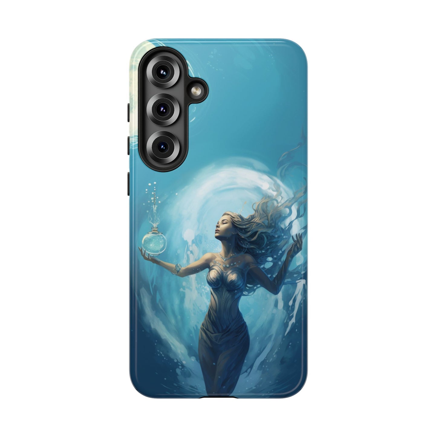 Aquarius Lunar Water Bearer Phone Case – iPhone, Google Pixel, Samsung Galaxy