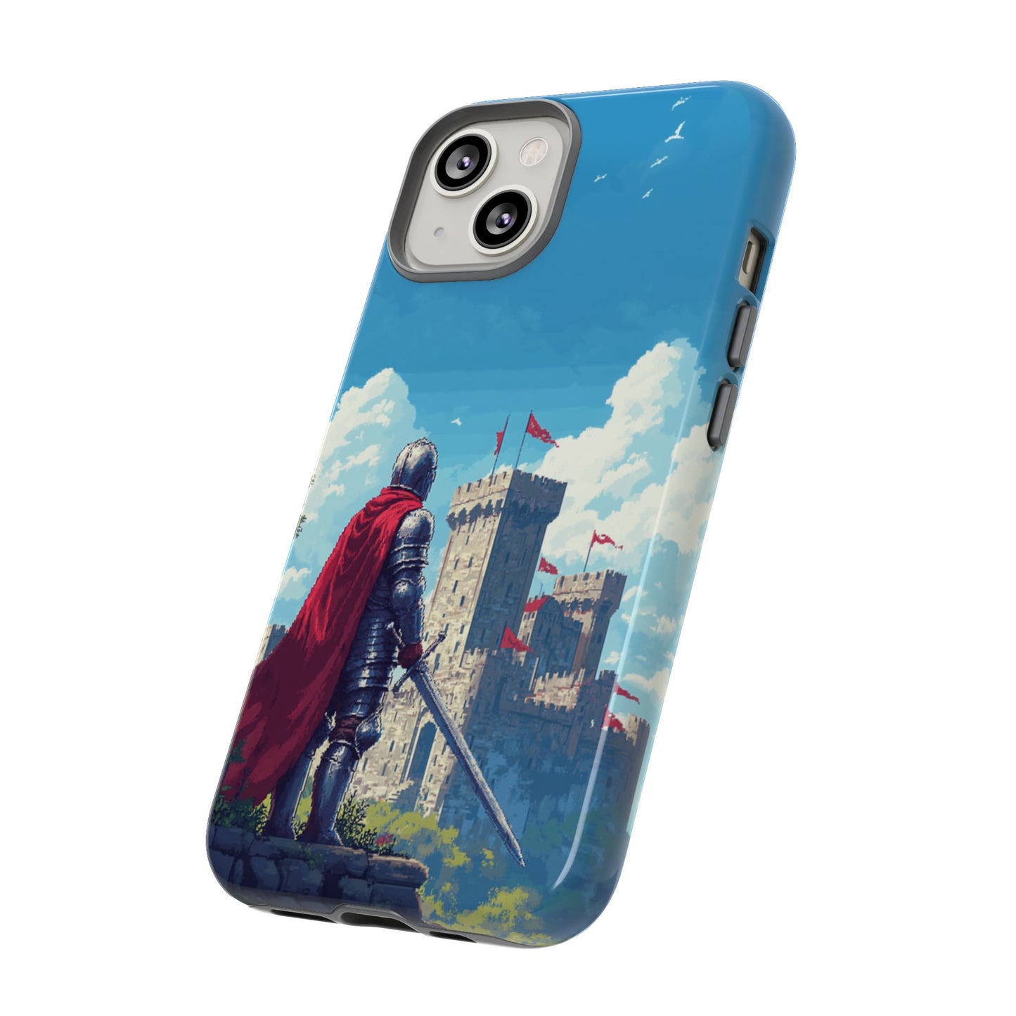 Pixel Knight Adventure Phone Case - iPhone, Google Pixel, Samsung Galaxy