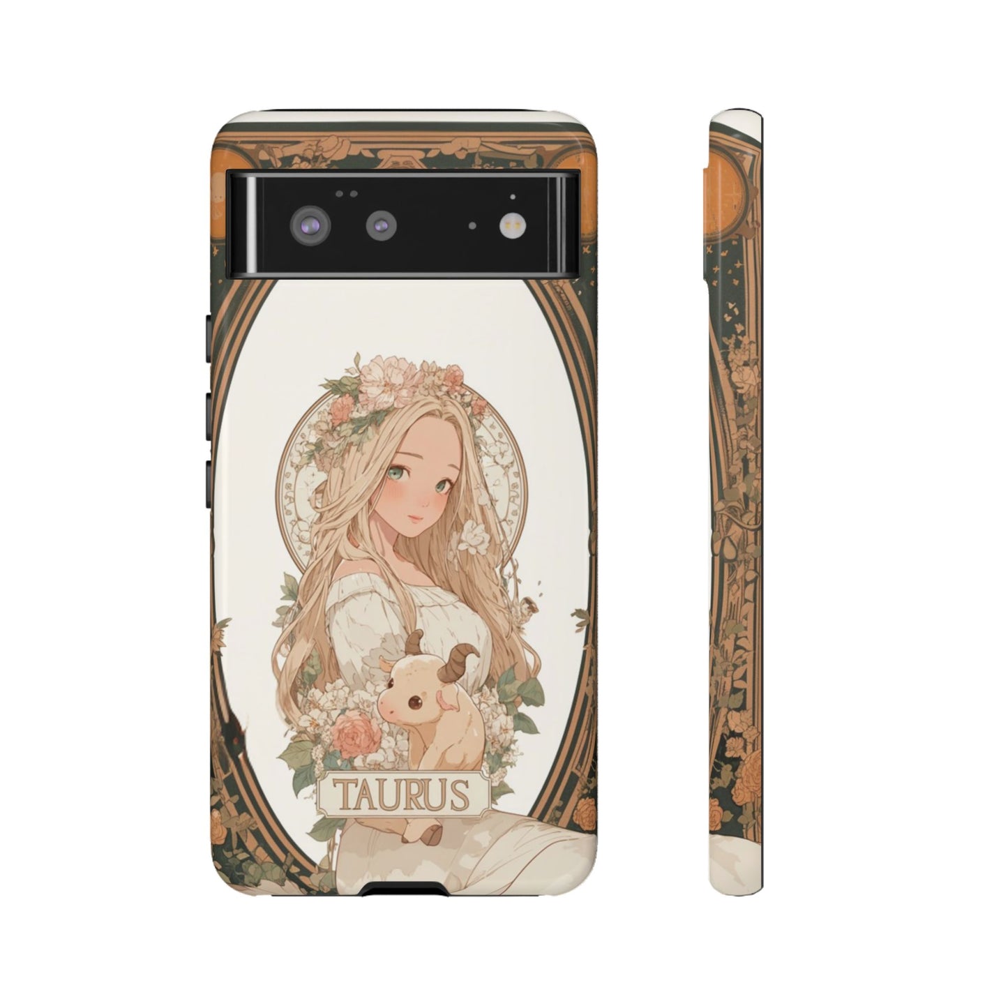 Taurus Floral Maiden - Tough Google Pixel Case