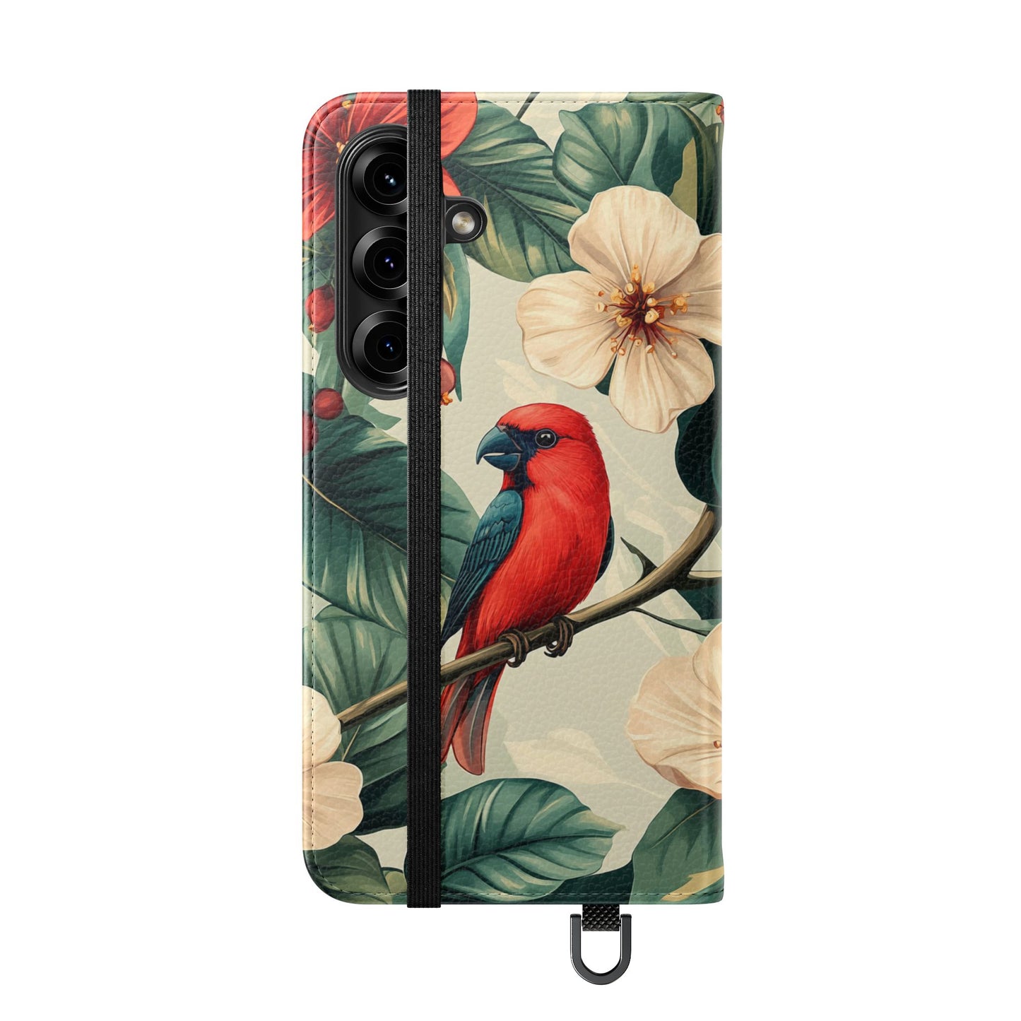 Scarlet Songbird - Wallet Flip Case