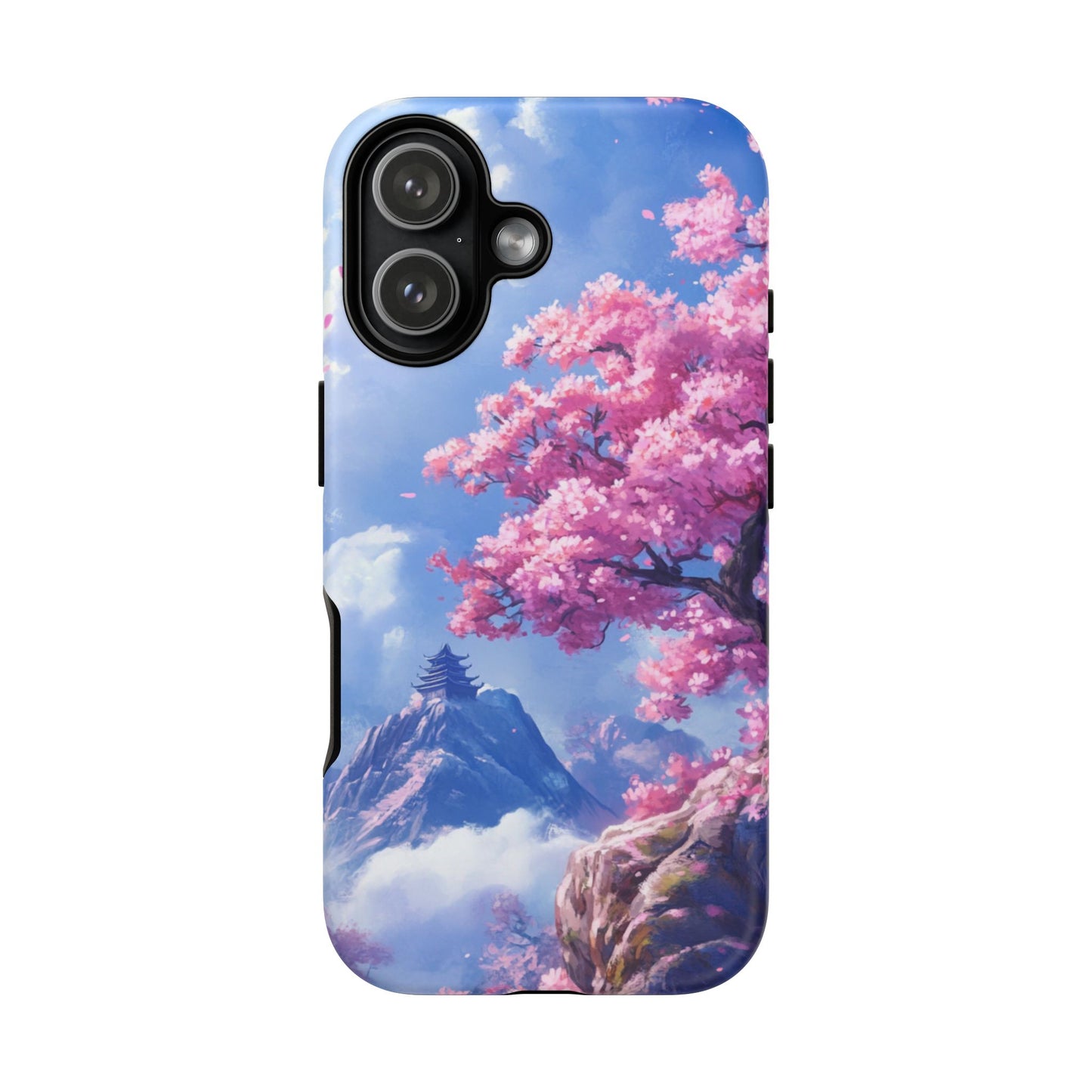 Sakura Sky Temple - Tough iPhone Case