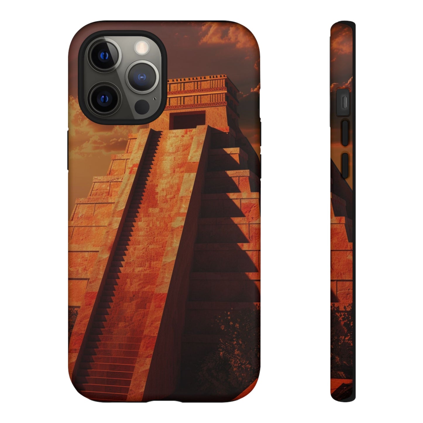 Mayan Pyramid Twilight Phone Case – iPhone, Google Pixel, Samsung Galaxy