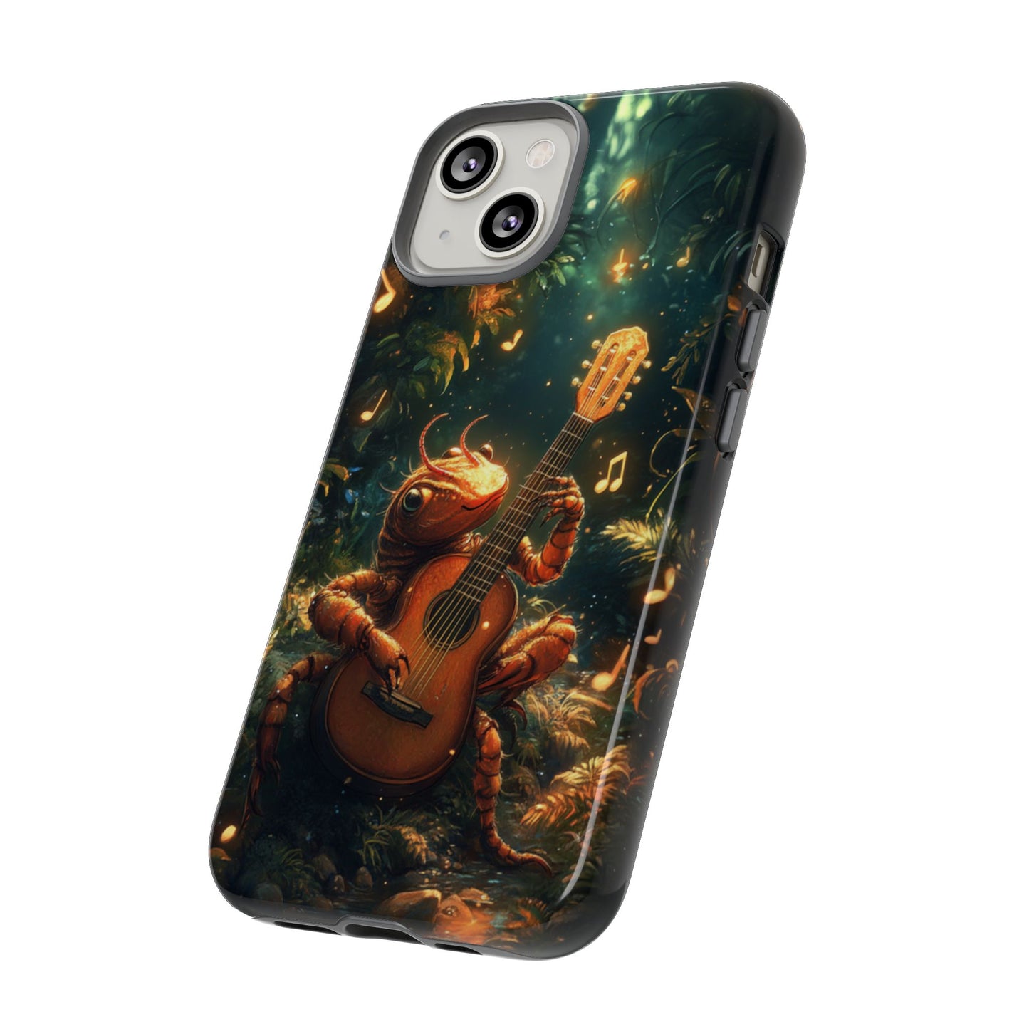 Serenade Forest Guitarist - Tough iPhone Case