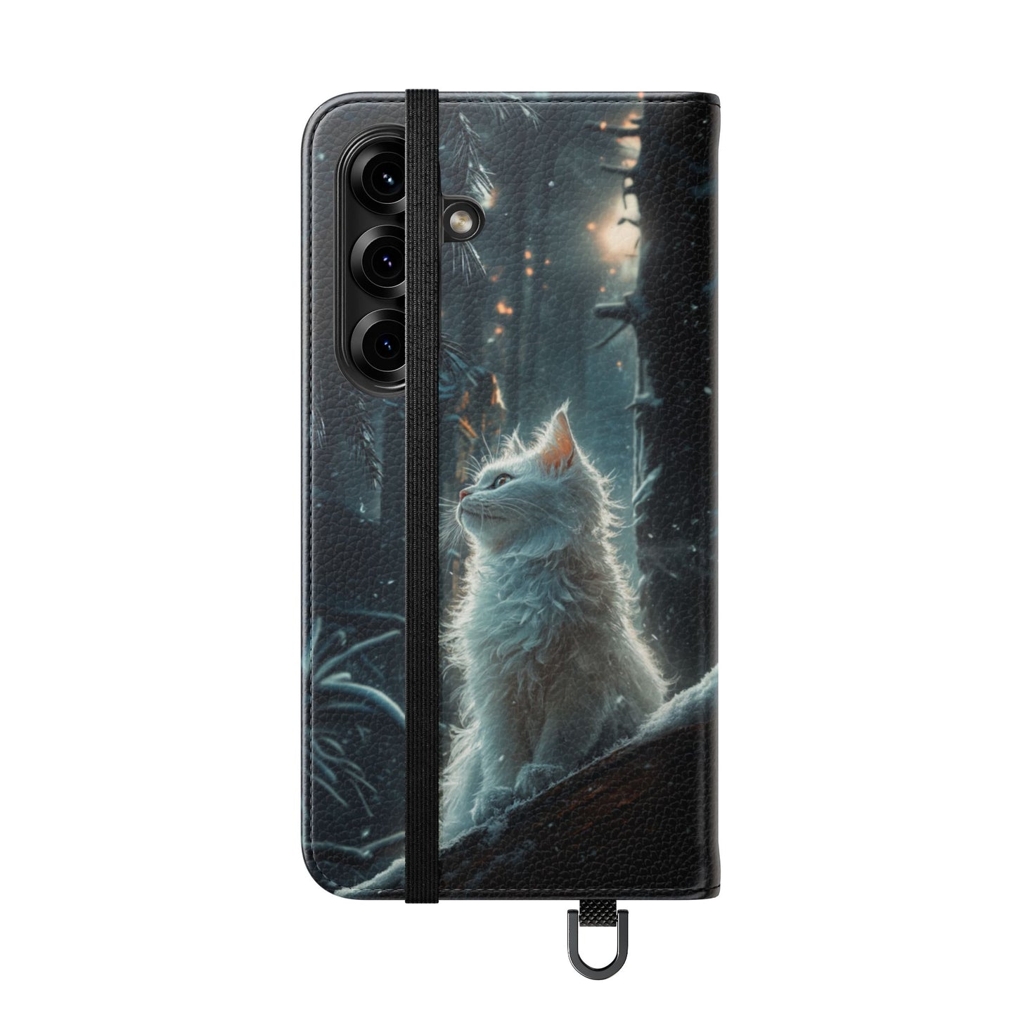 Winter Spirit Cat - Wallet Flip Case