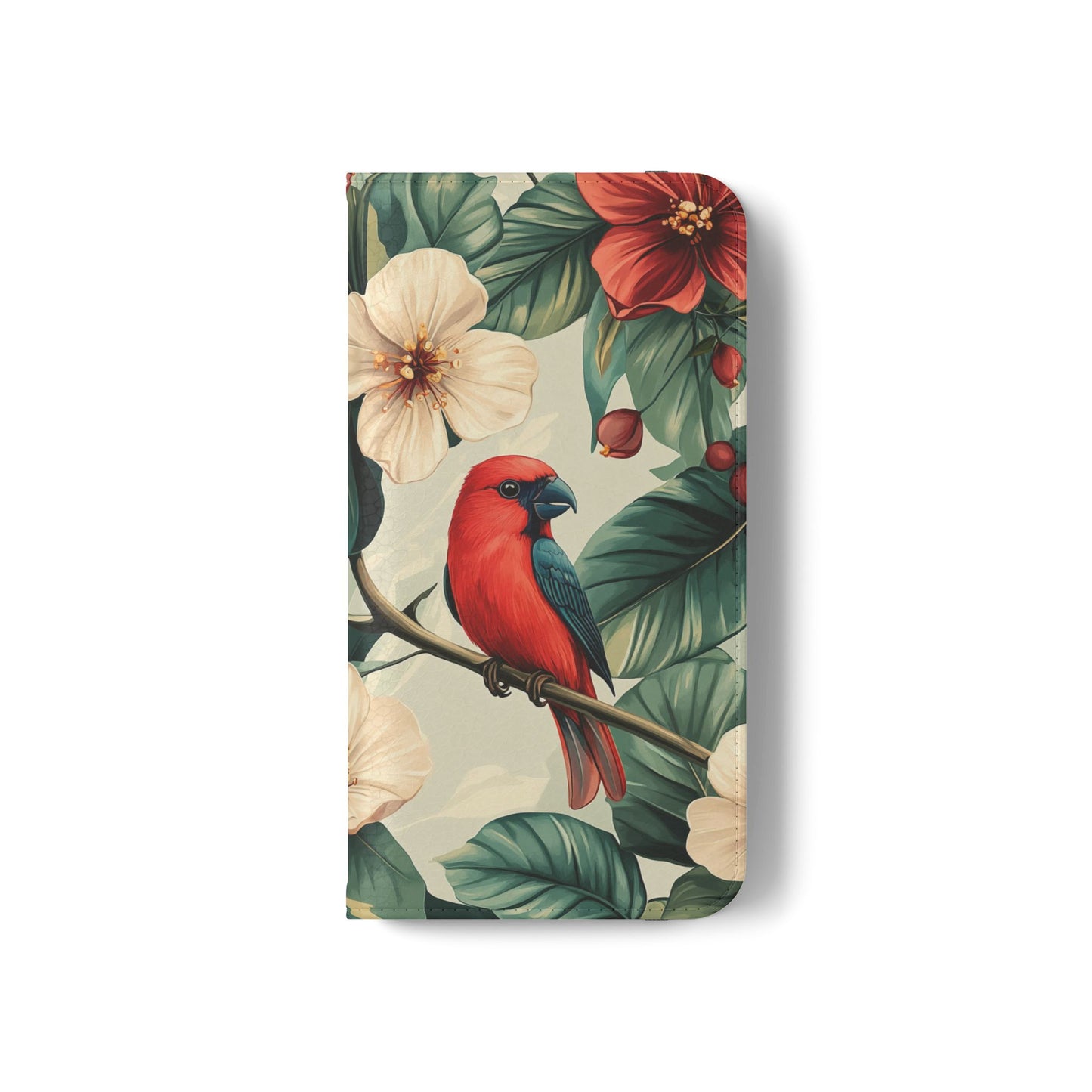 Scarlet Songbird - Wallet Flip Case