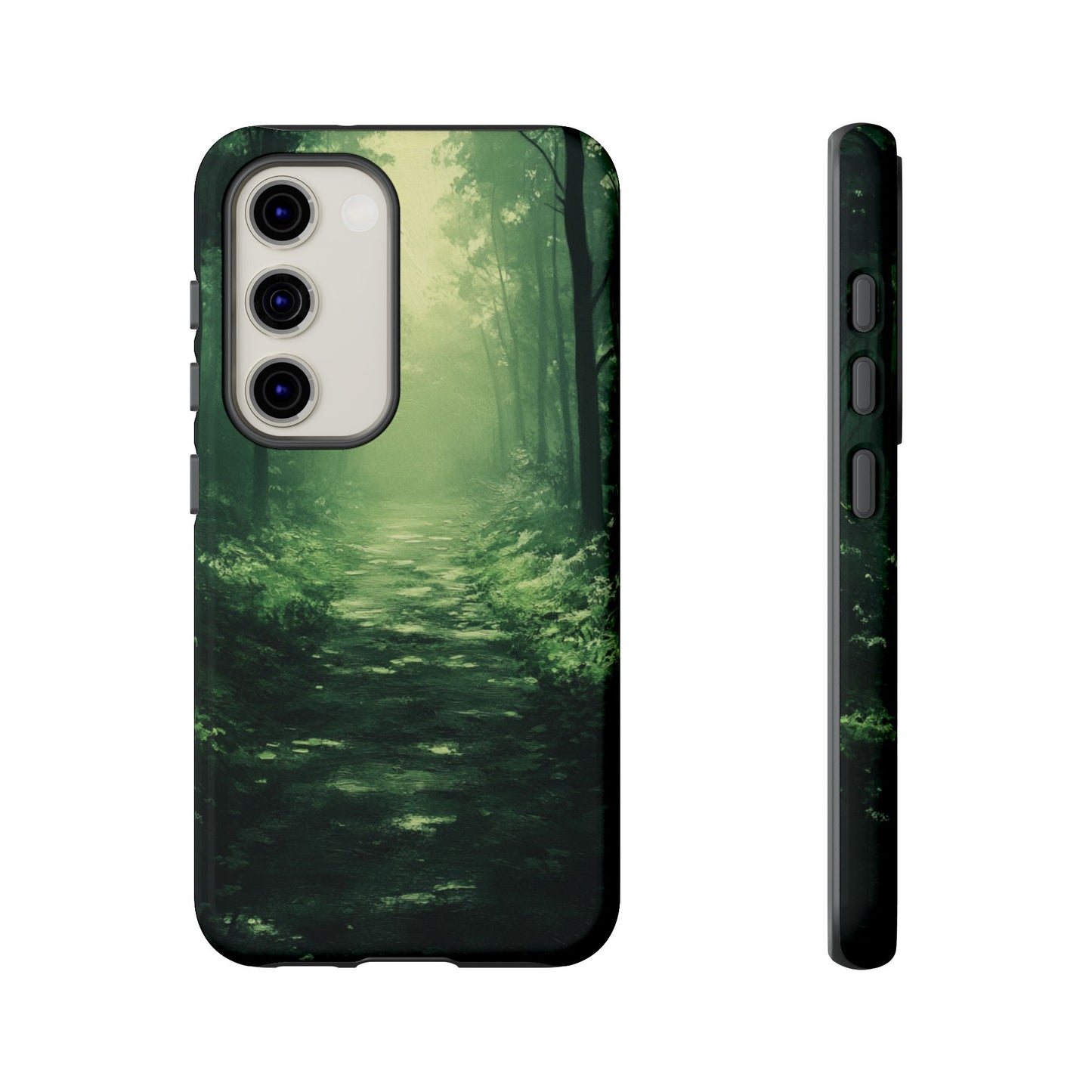 Emerald Mist Forest Path - Tough Samsung Galaxy Case
