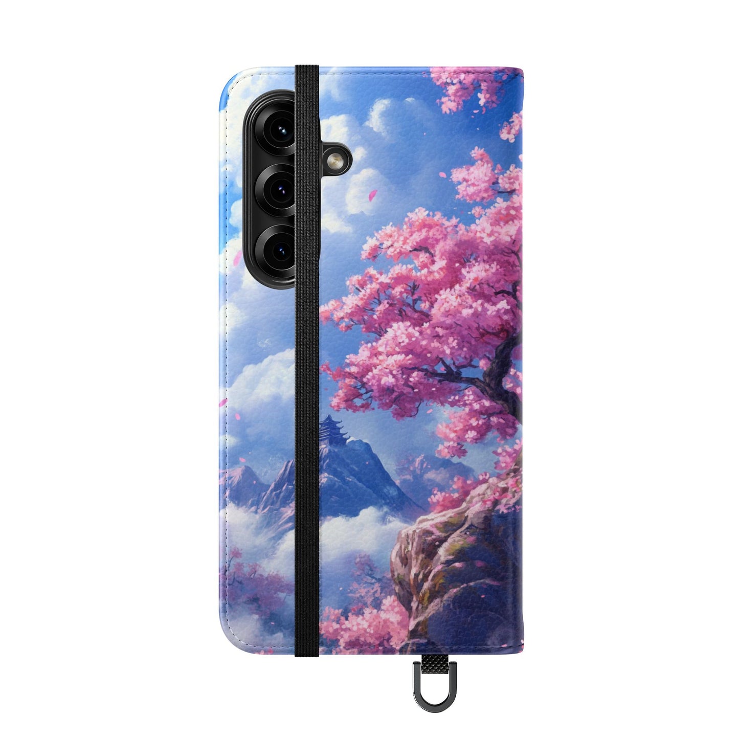 Sakura Sky Temple - Wallet Flip Case