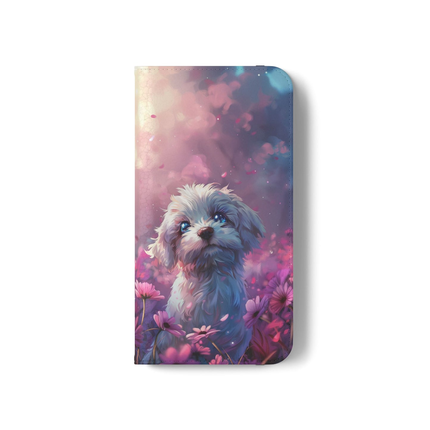 Dreamy Puppy - Wallet Flip Case