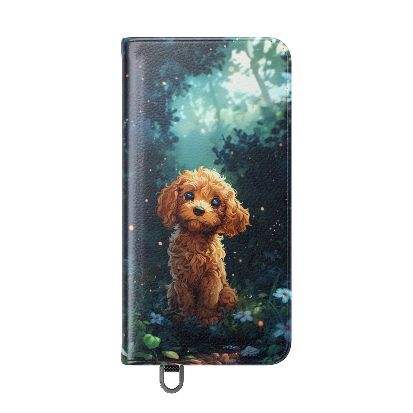 Forest Poodle - Wallet Flip Case