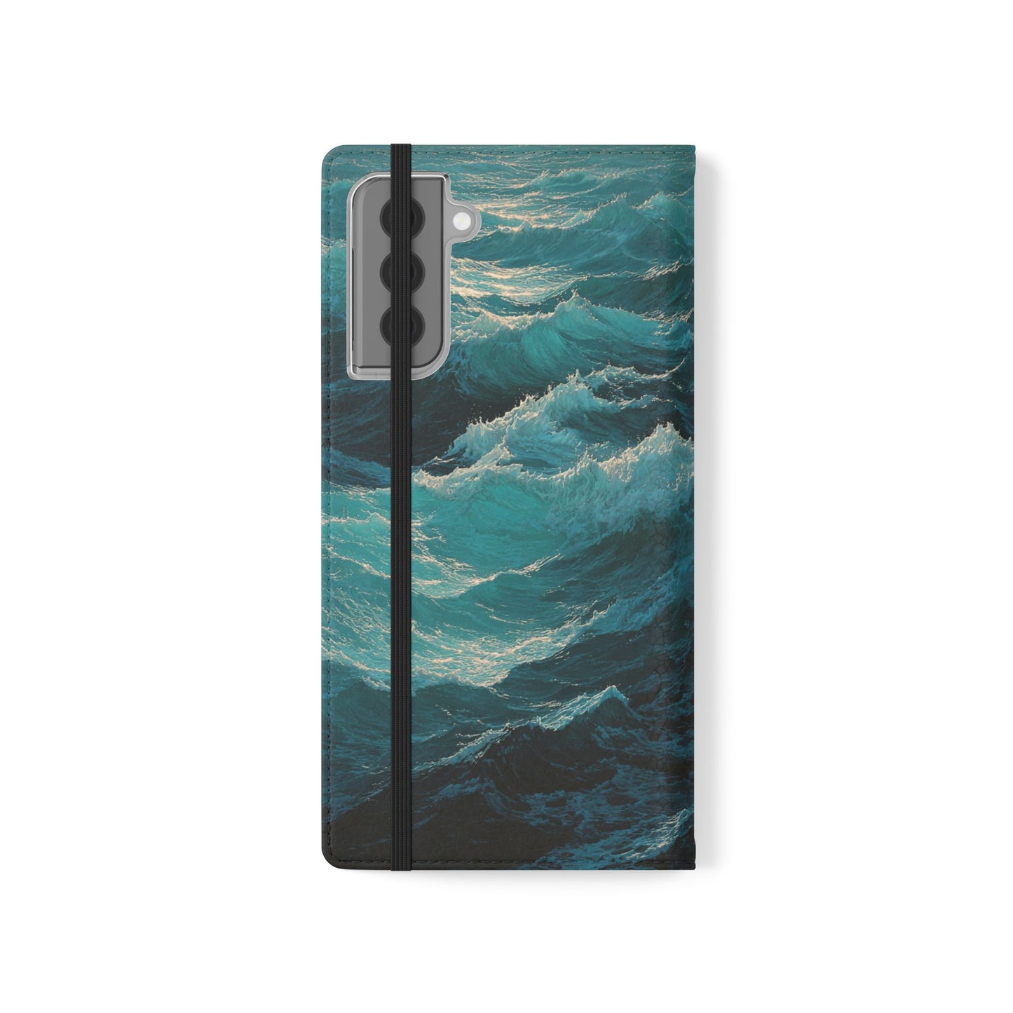 Ocean Waves - Wallet Flip Case