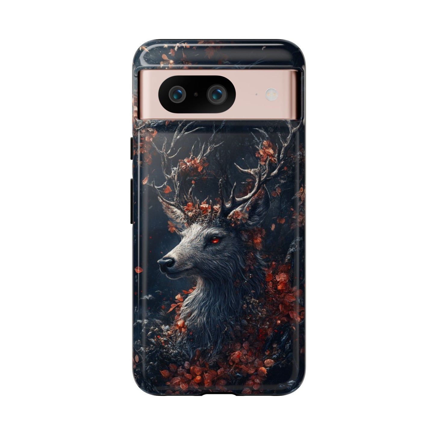 Crimson Stag Blossom – Tough Google Pixel Case