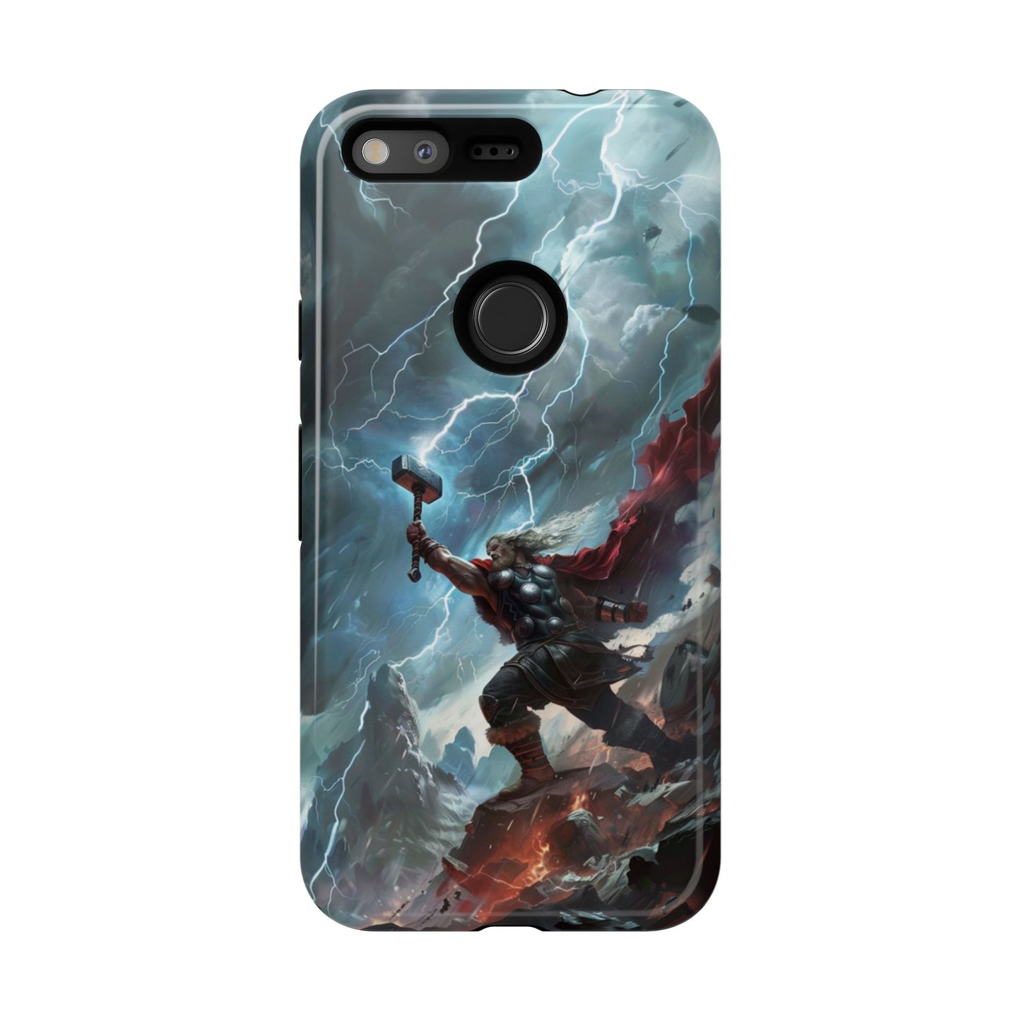 Thor Lightning Storm - Tough Google Pixel Case