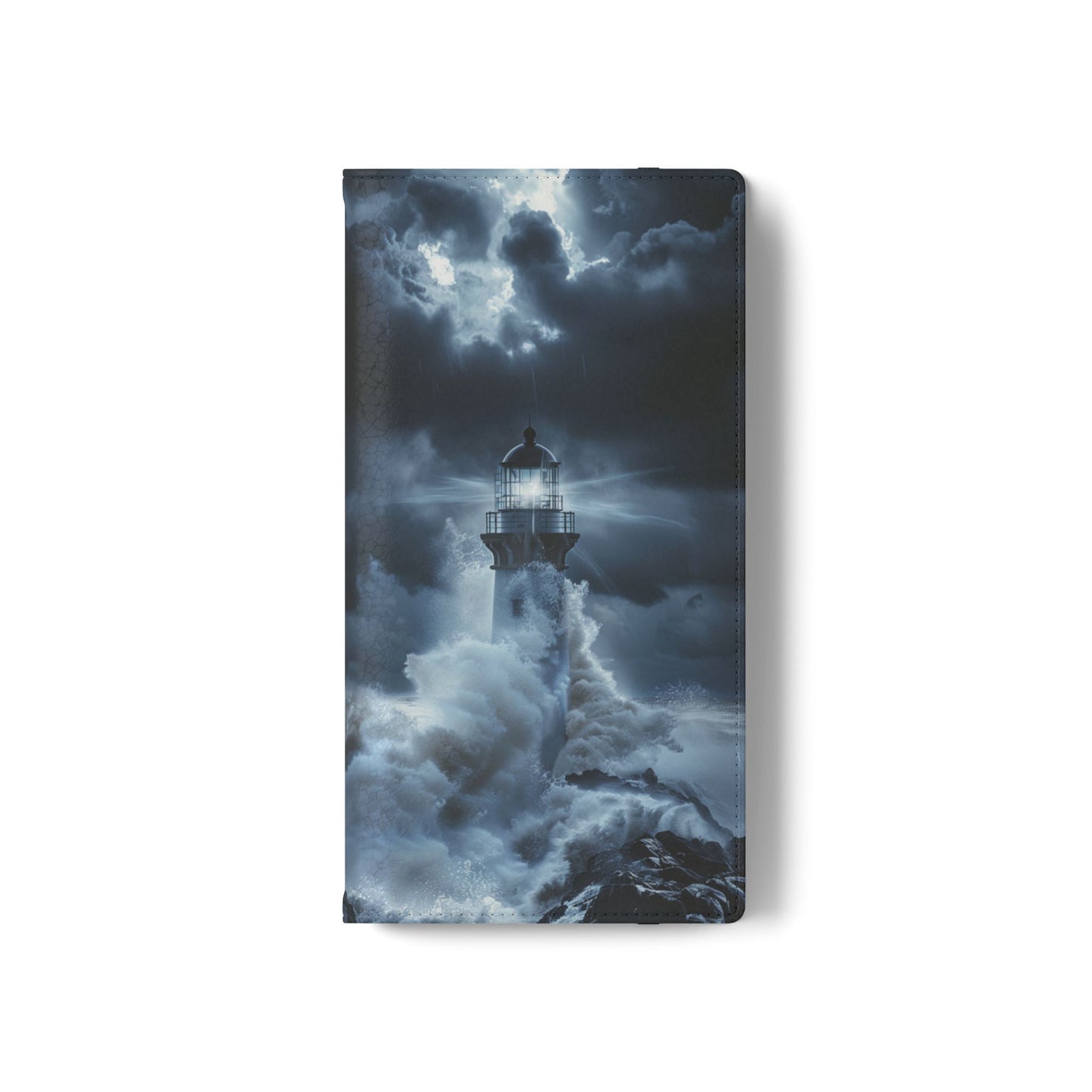 Stormbound Lighthouse - Wallet Flip Case